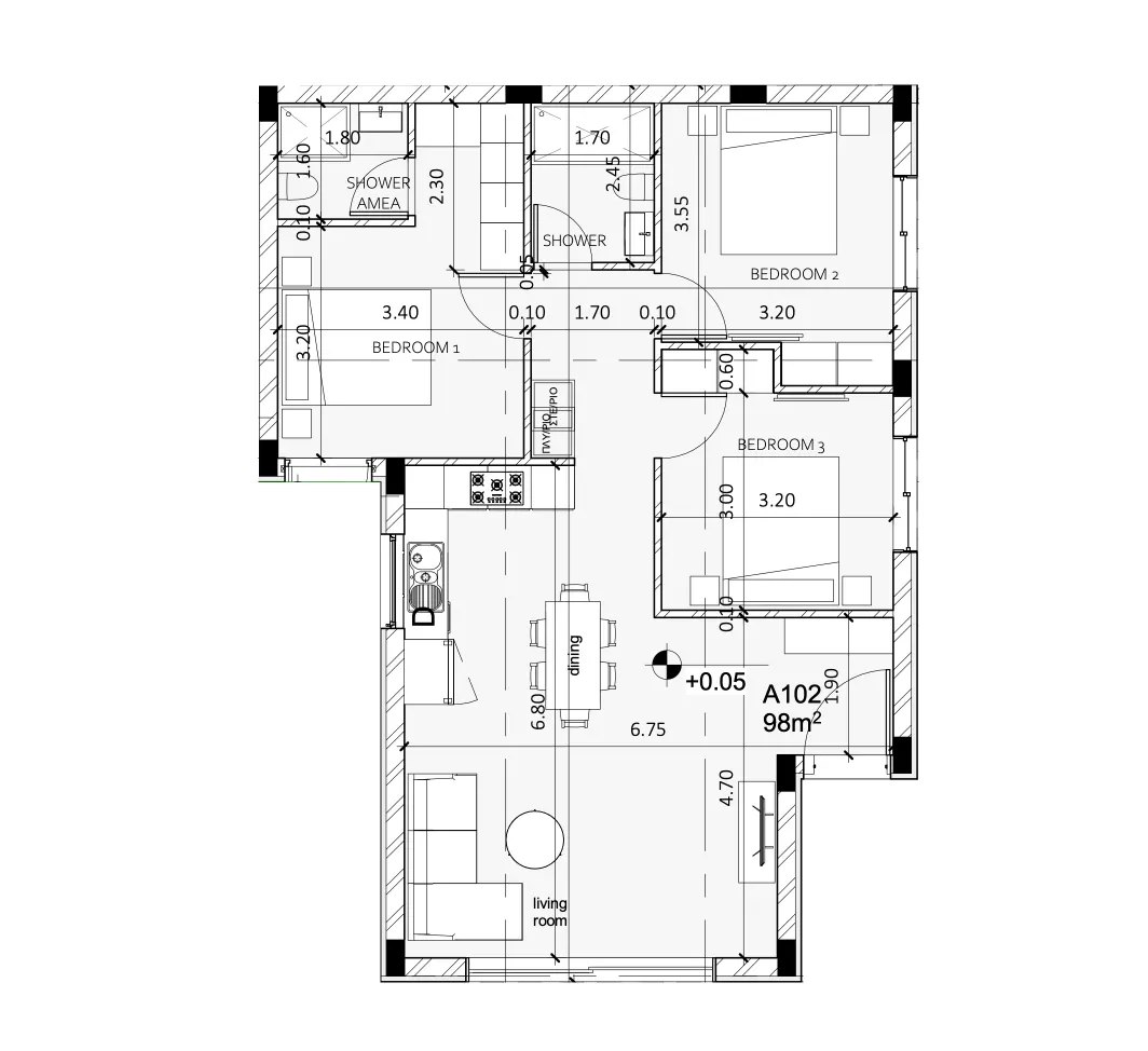 Apartments 16 — 202,00 m²