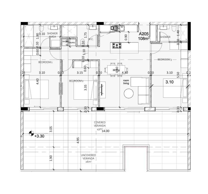 Apartments 17 — 177,00 m²
